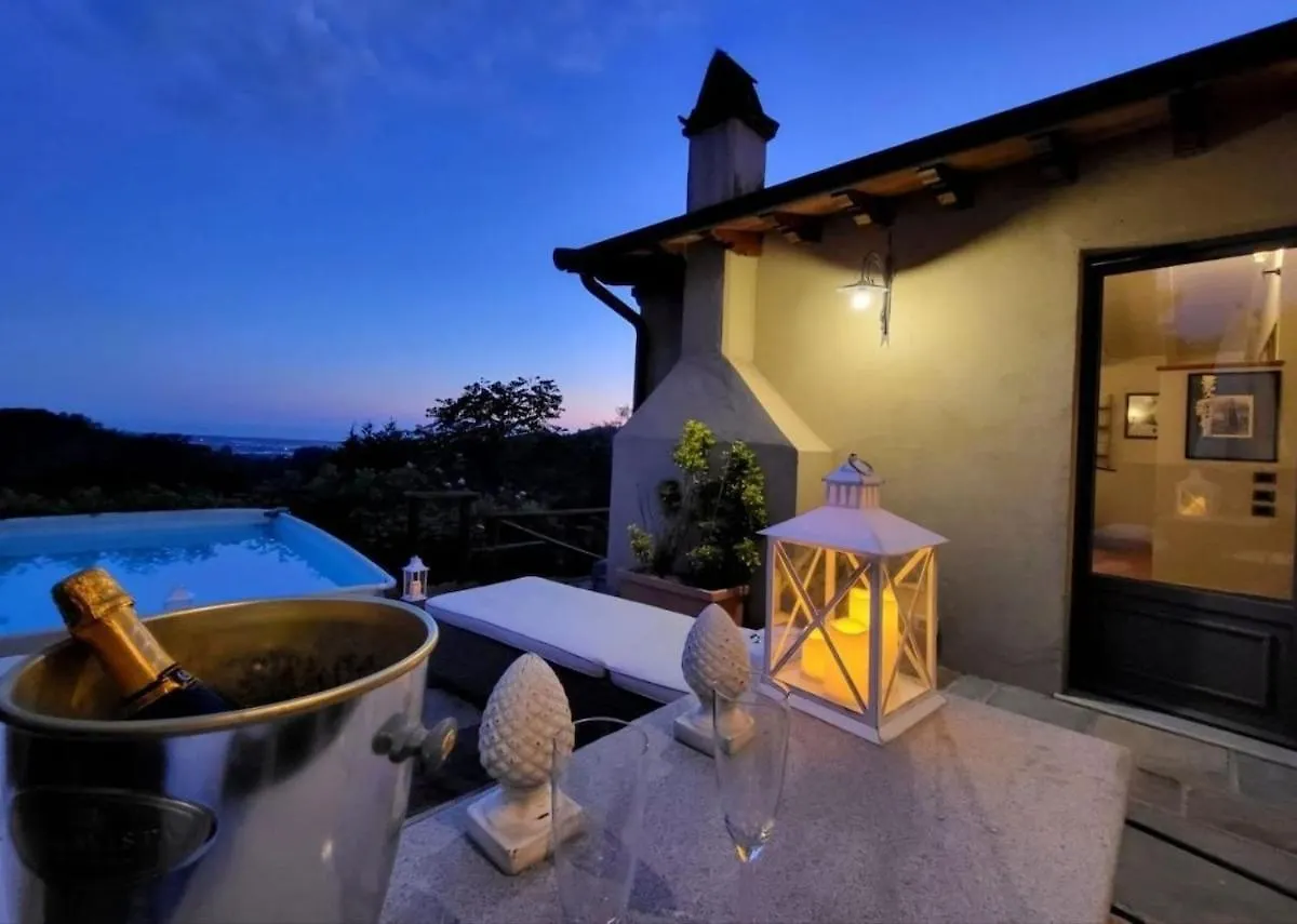Alcova Sea View Pool Villa Montemagno  Italy